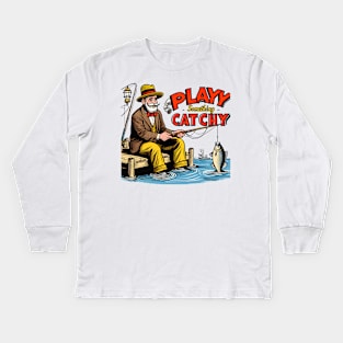 Play Something Catchy Kids Long Sleeve T-Shirt